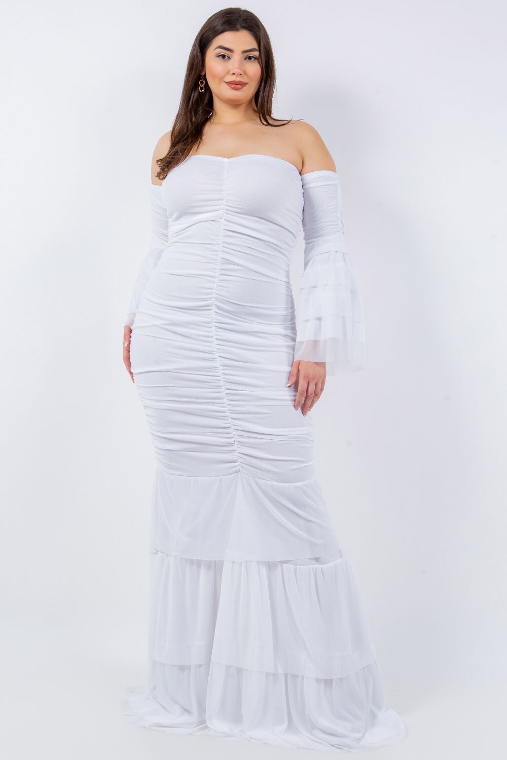 All White Party Dress