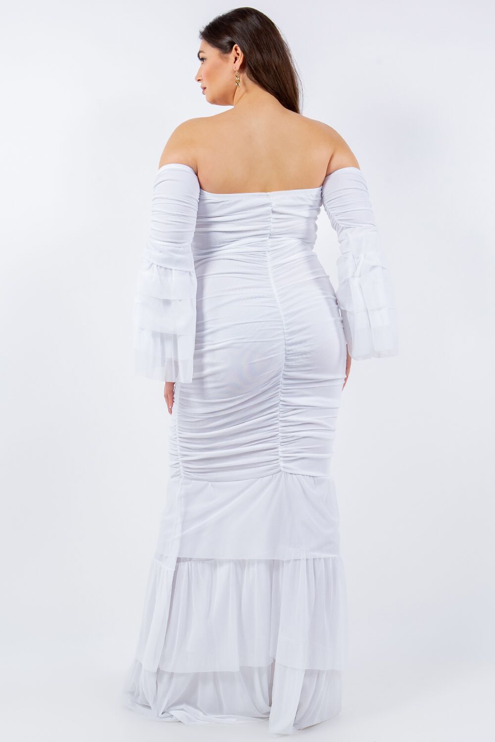 All White Party Dress