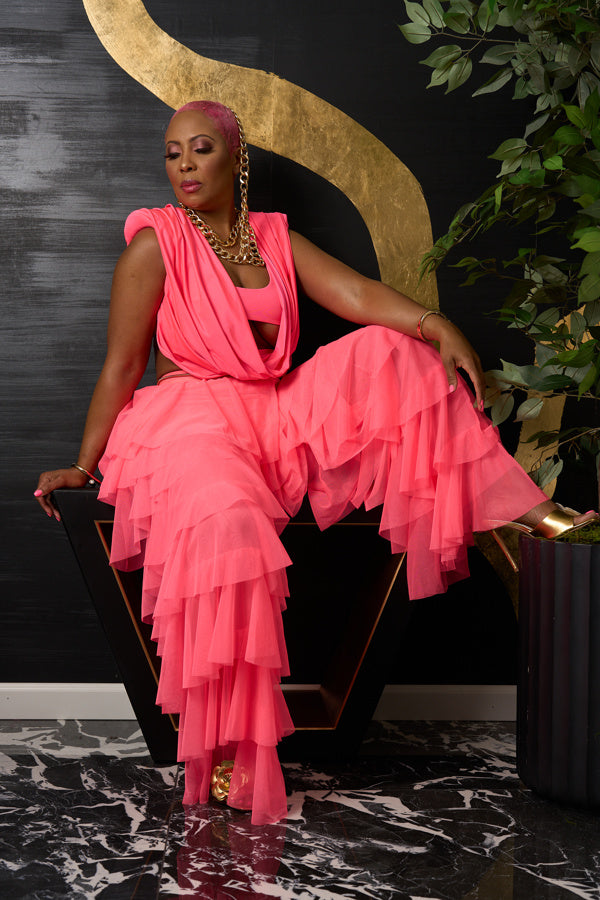 FUN FASHION SHEER PANTS