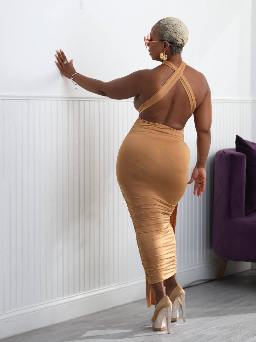 CARMEL SEXY FITTED DRESS