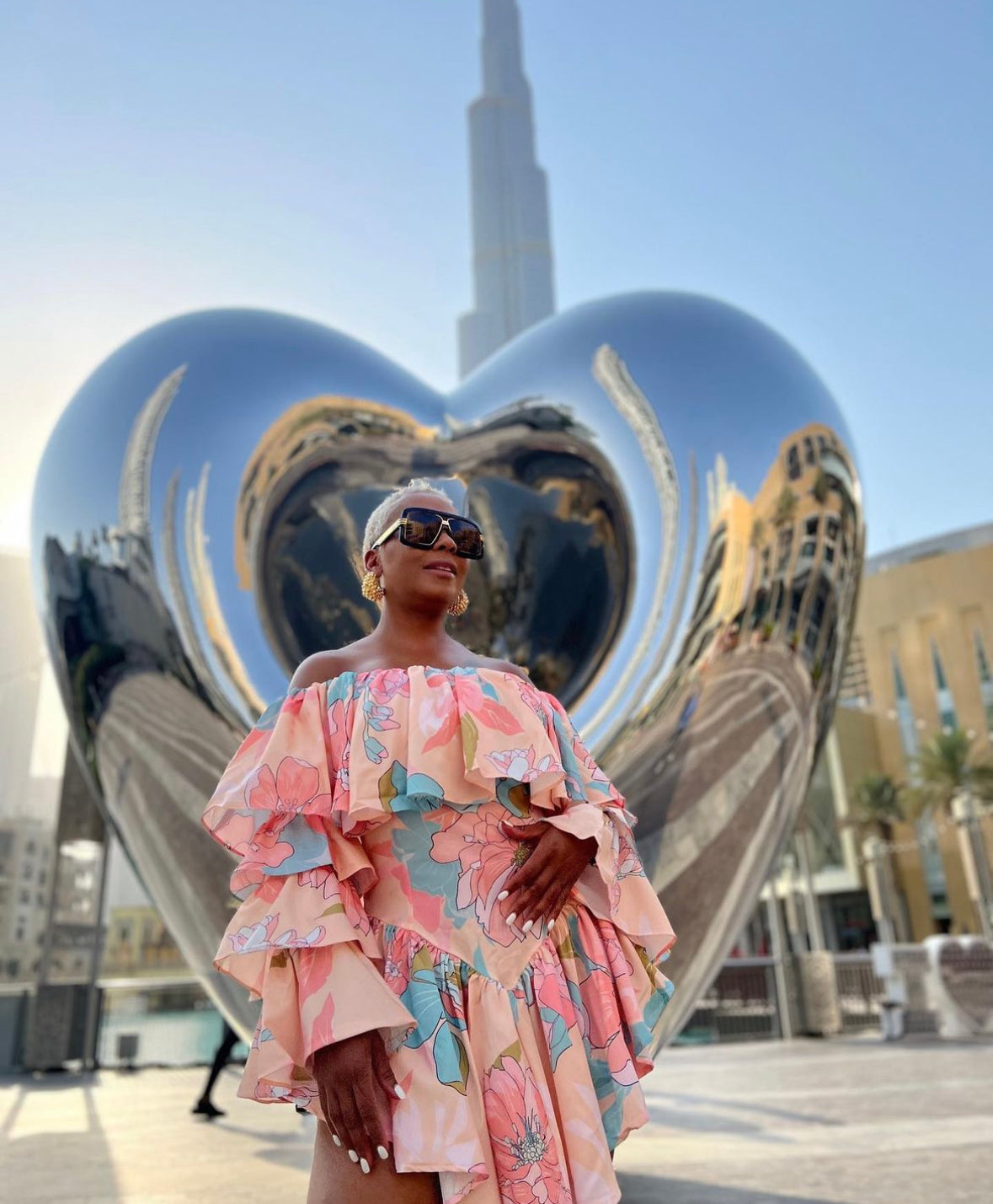 Peace and Peachy dress