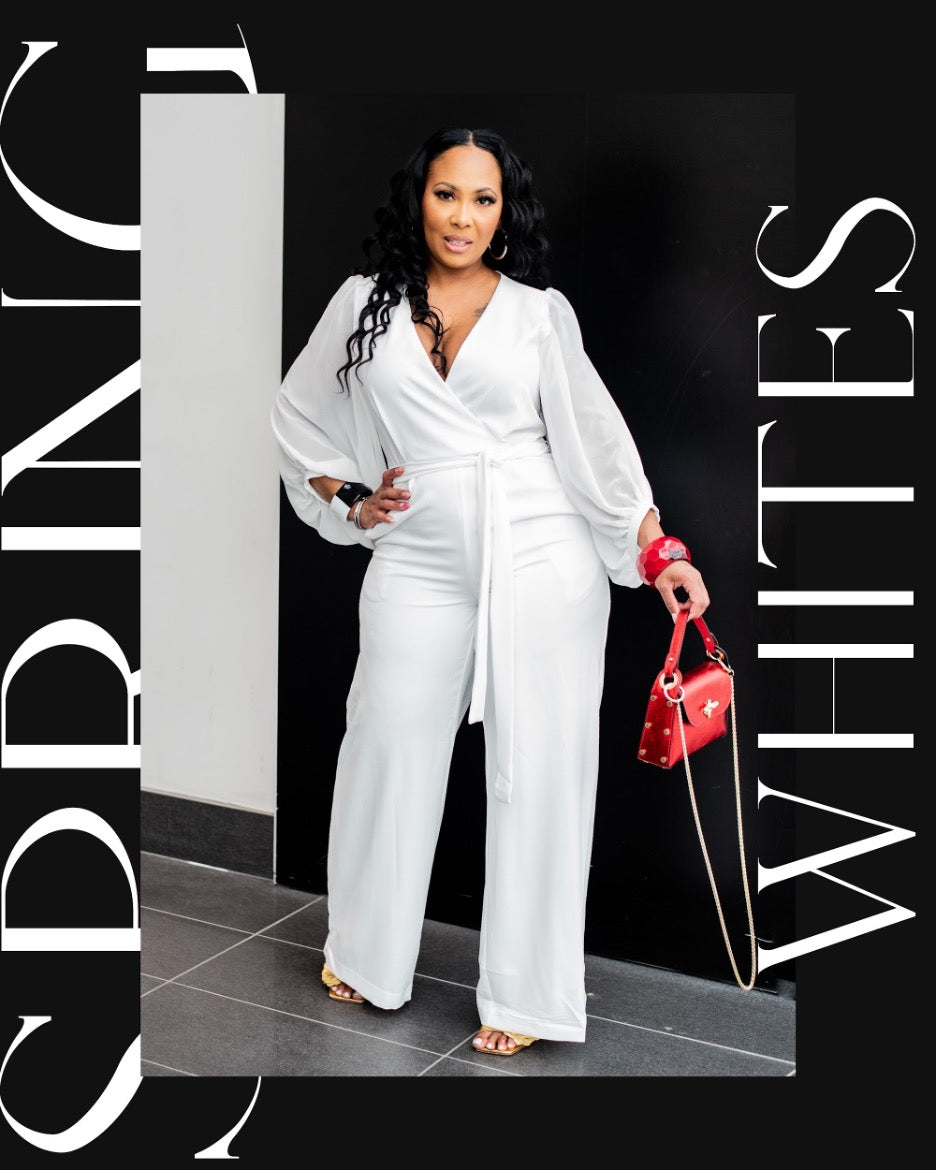 ALL WHITE OUTFITS SEASON IS HERE