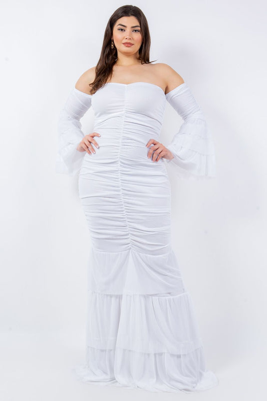 All White Party Dress